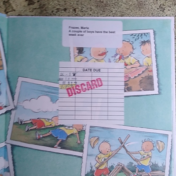 Boys Best Weekend Summer Vacation Children's Picture Book Marla Frazee - Picture 3 of 6